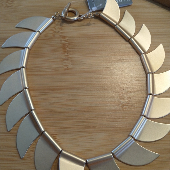 Parfois Matt Golden Necklace, earrings New With Tags. Jewelry Accessories - Picture 4 of 14